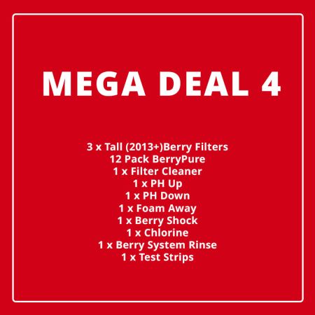 Black Friday SpaBerry Mega Deal on Chemicals & Supplies