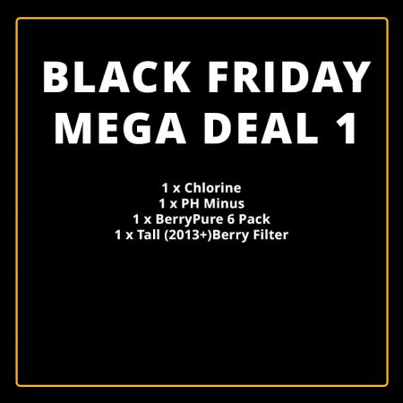 Black Friday SpaBerry Mega Deal on Chemicals & Supplies