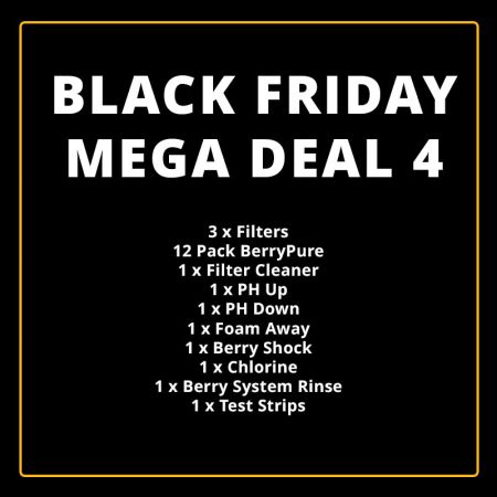 Black Friday SpaBerry Mega Deal on Chemicals & Supplies