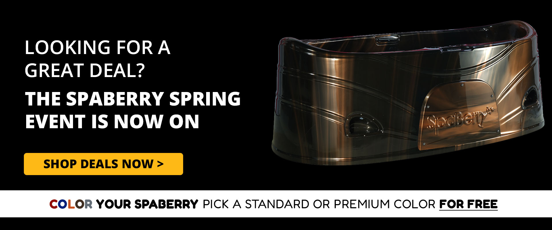 SpaBerry 2 Person Hot Tub Sale